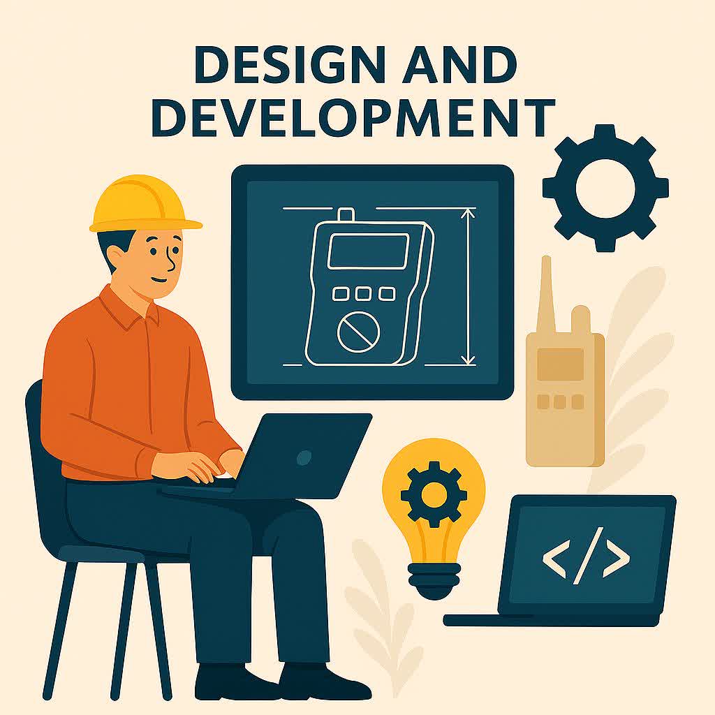 طراحی و تولید تجهیزات و نرم افزار